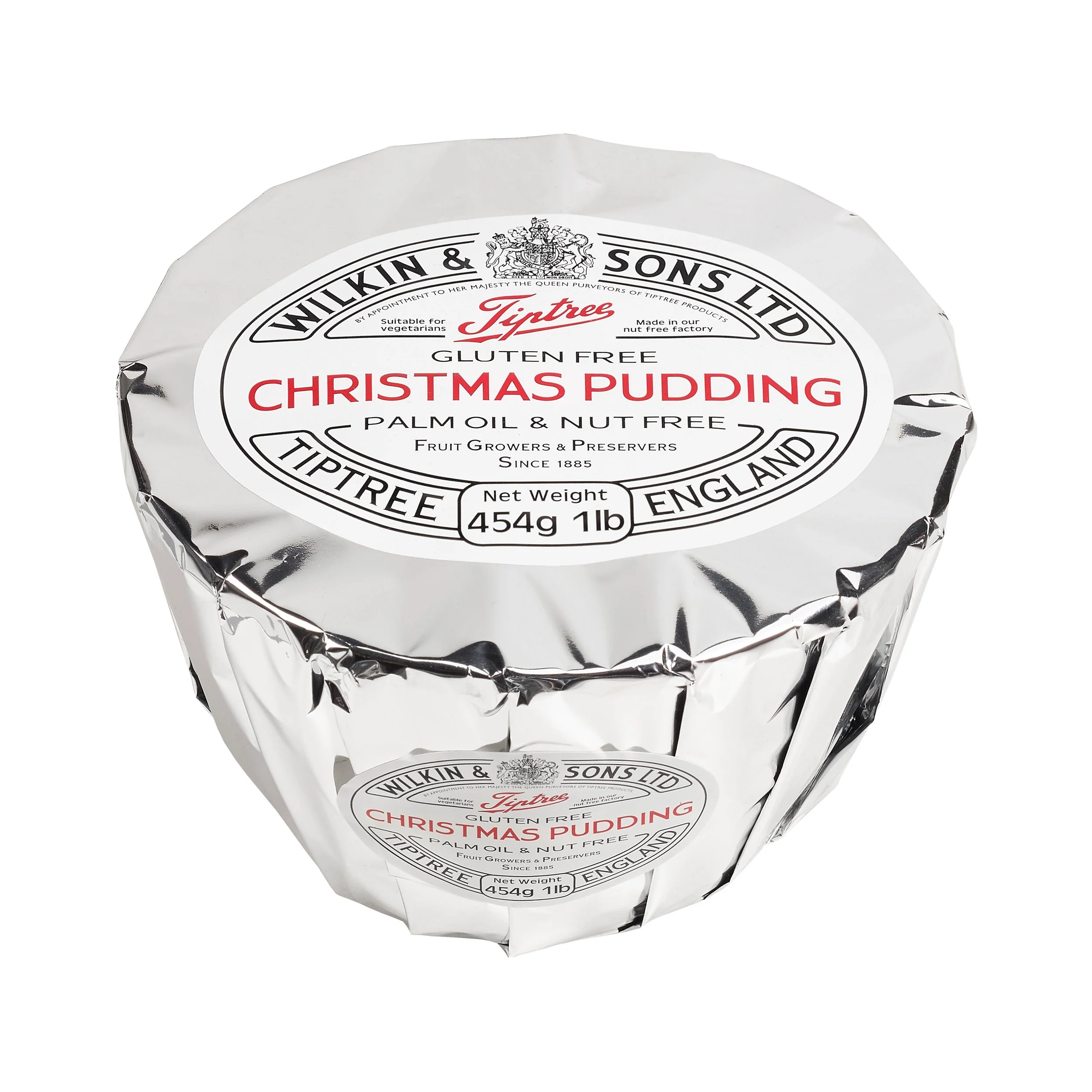 Gluten Free Christmas Pudding in Cellophane