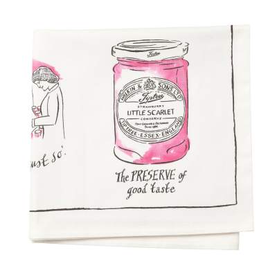 ‘The Process Of Jam Making’  Tea Towel - Image 2