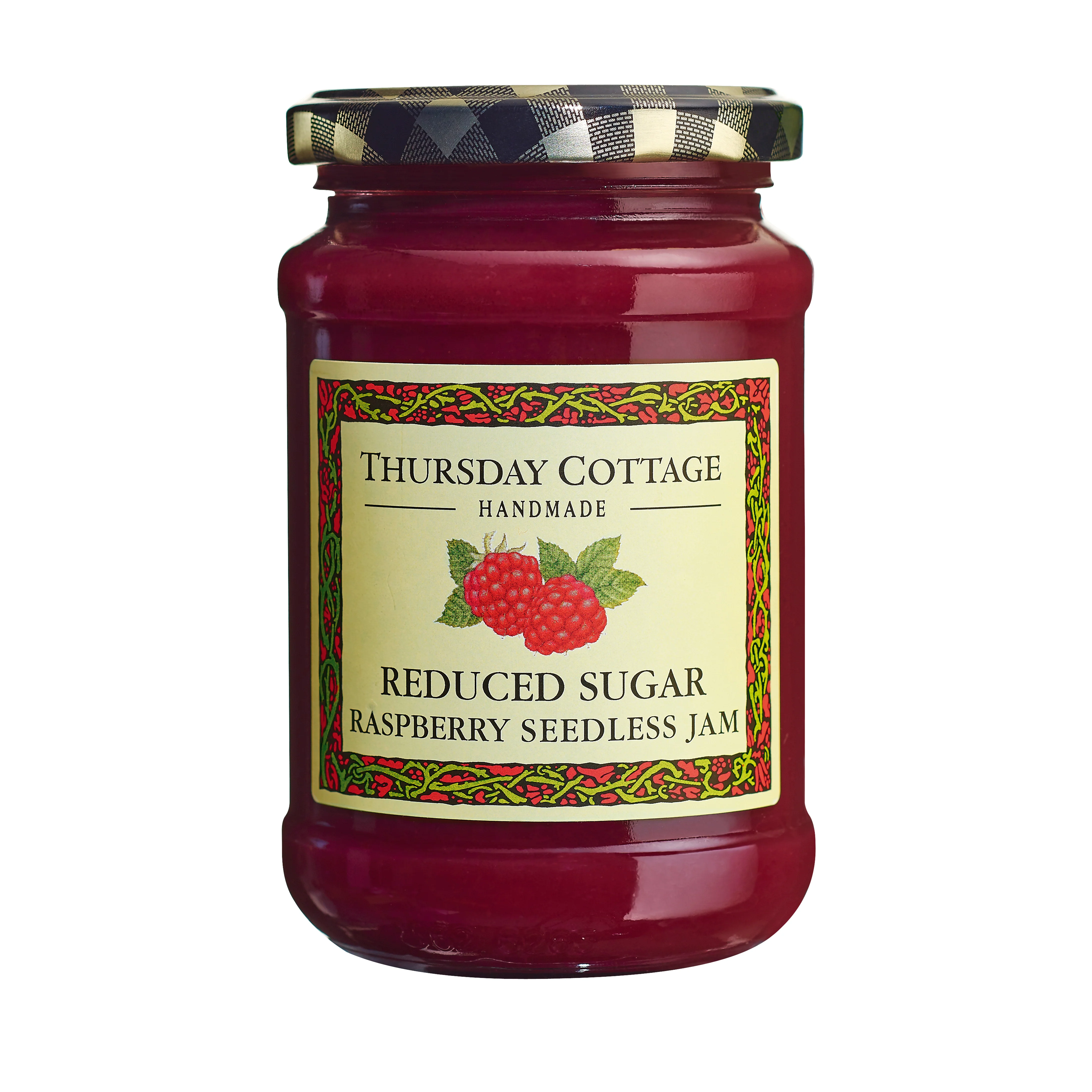 Thursday Cottage Reduced Sugar Raspberry Seedless Jam 315g