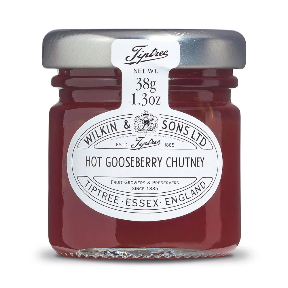 Hot Gooseberry Chutney (24x38g)